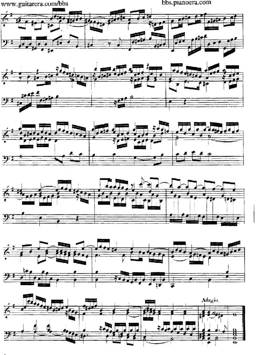 Suite No.4 in e Minor HWV 429(e小调第四组曲)