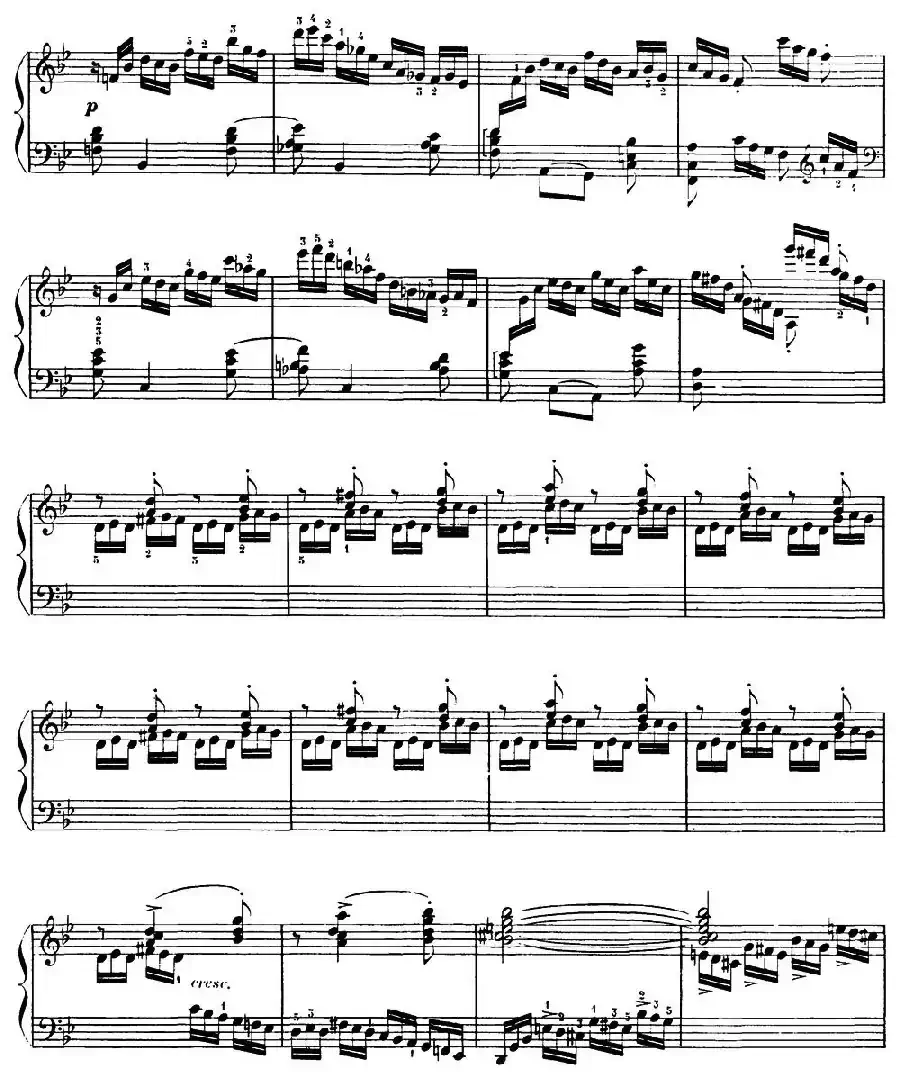 15 Etudes de Virtuosité, Op.72 No.2(十五首钢琴练习曲之二)