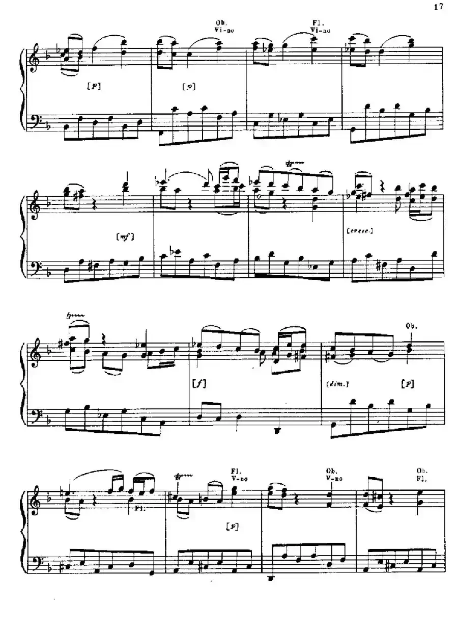 Brandenburg Concerto No.2 in F Major BWV.1047(F大调第二勃兰登堡协奏曲·钢琴独奏版)