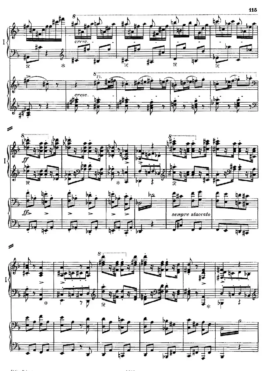 Danse Macabre.(双钢琴)