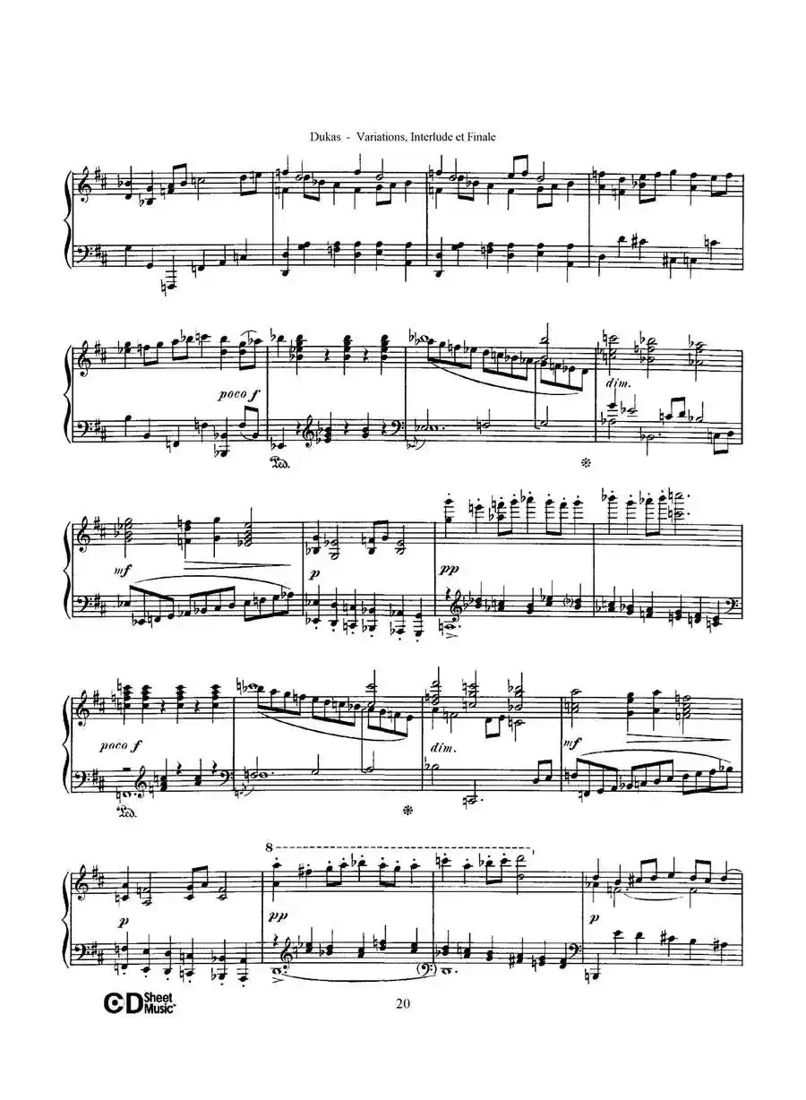 Variations, Interlude & Finale on theme de Rameau(拉摩主题变奏曲、间奏曲和终曲·第二部分)