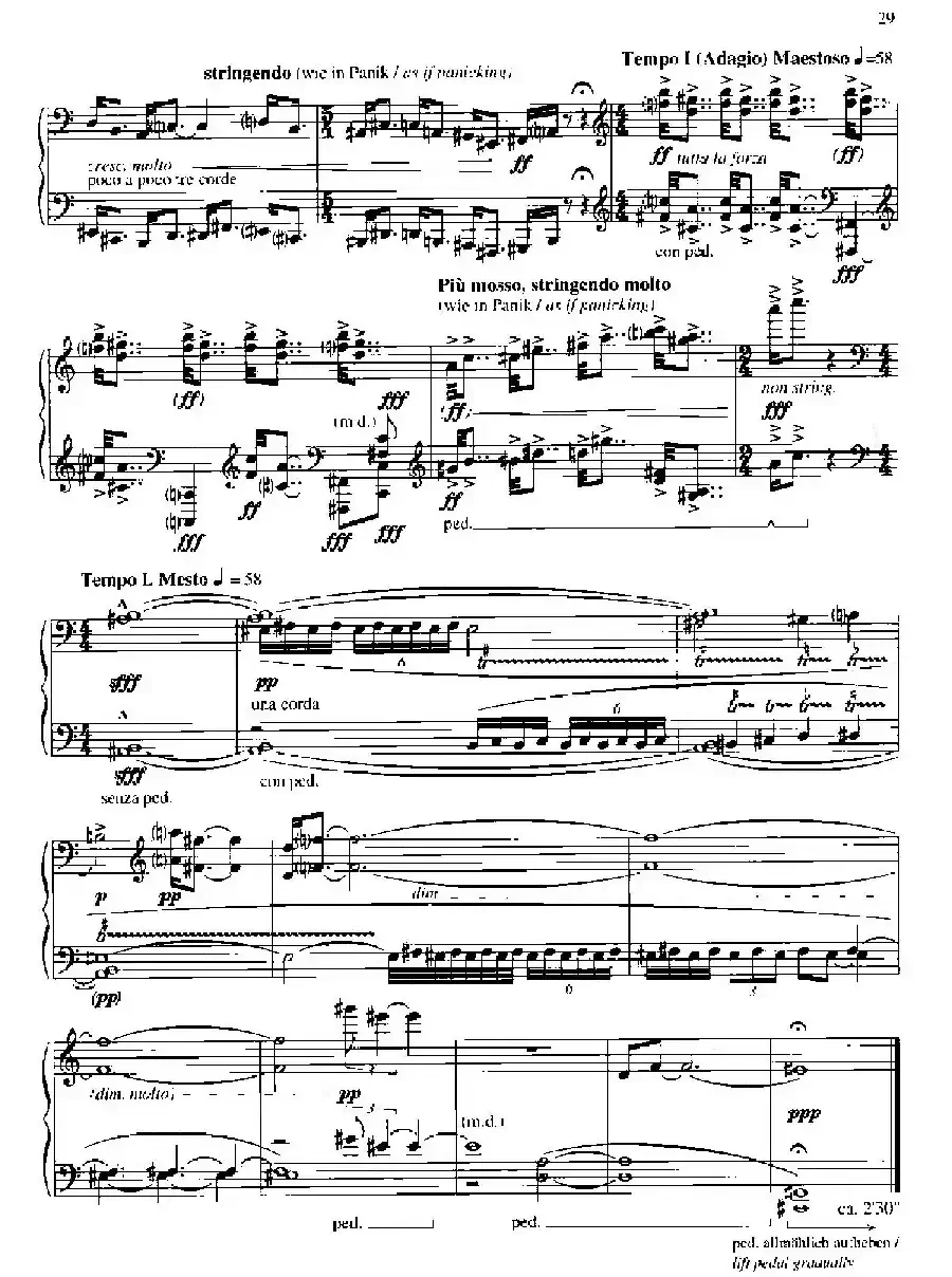 Musica Ricercata(音乐习作·9)