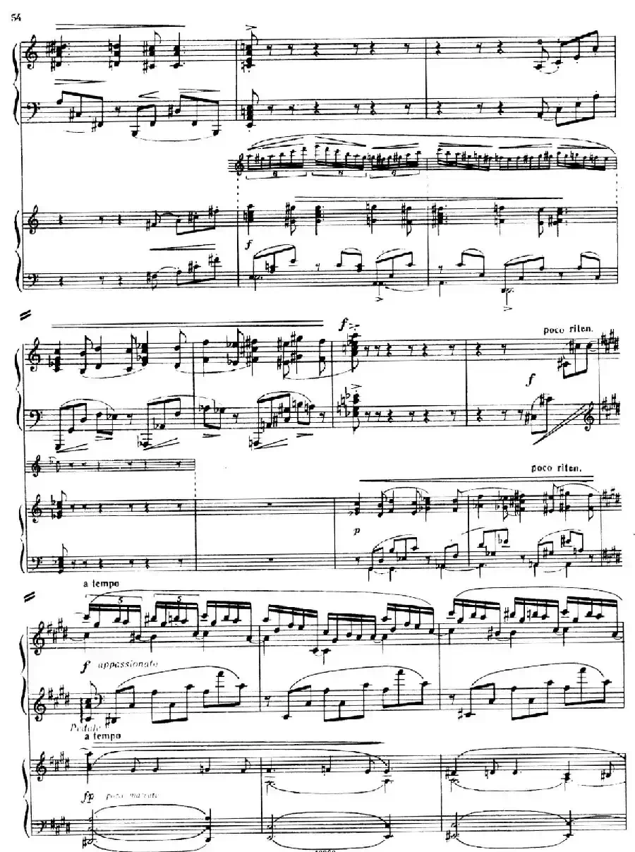 Piano Concerto No.2 in c Minor Op.50（c小调第二钢琴协奏曲·Ⅱ·双钢琴）