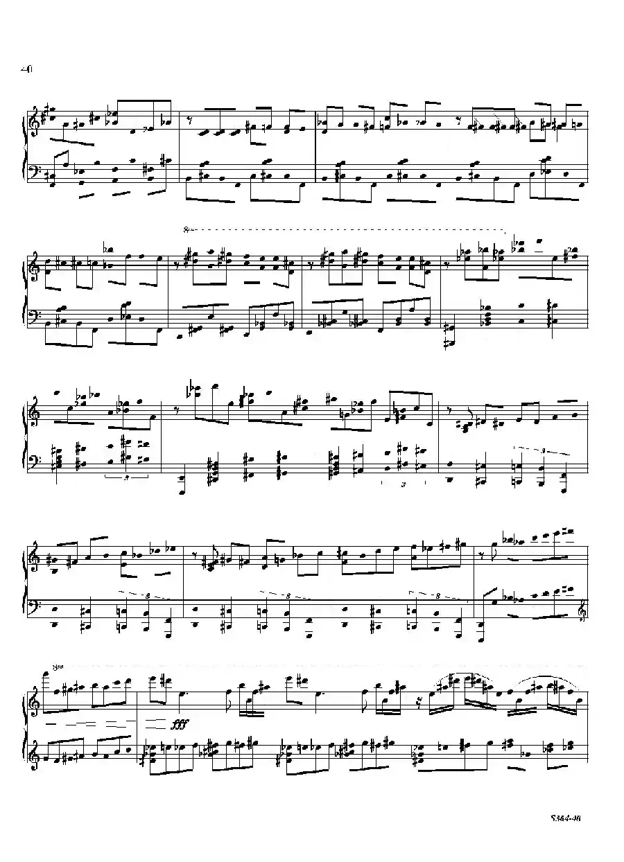 Piano Sonata No.8(第八钢琴奏鸣曲)(3)