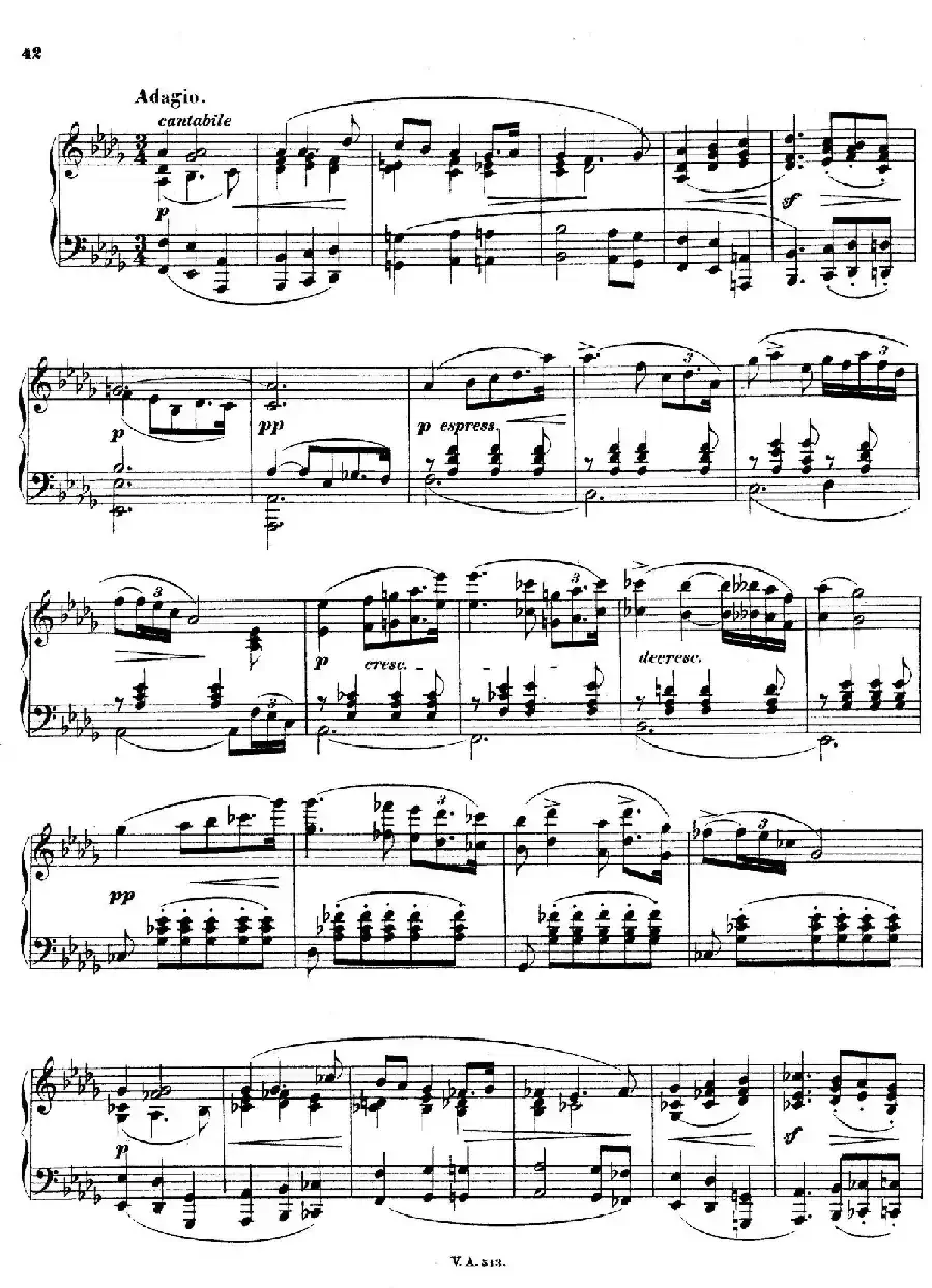 升c小调第一钢琴奏鸣曲(Op.6)