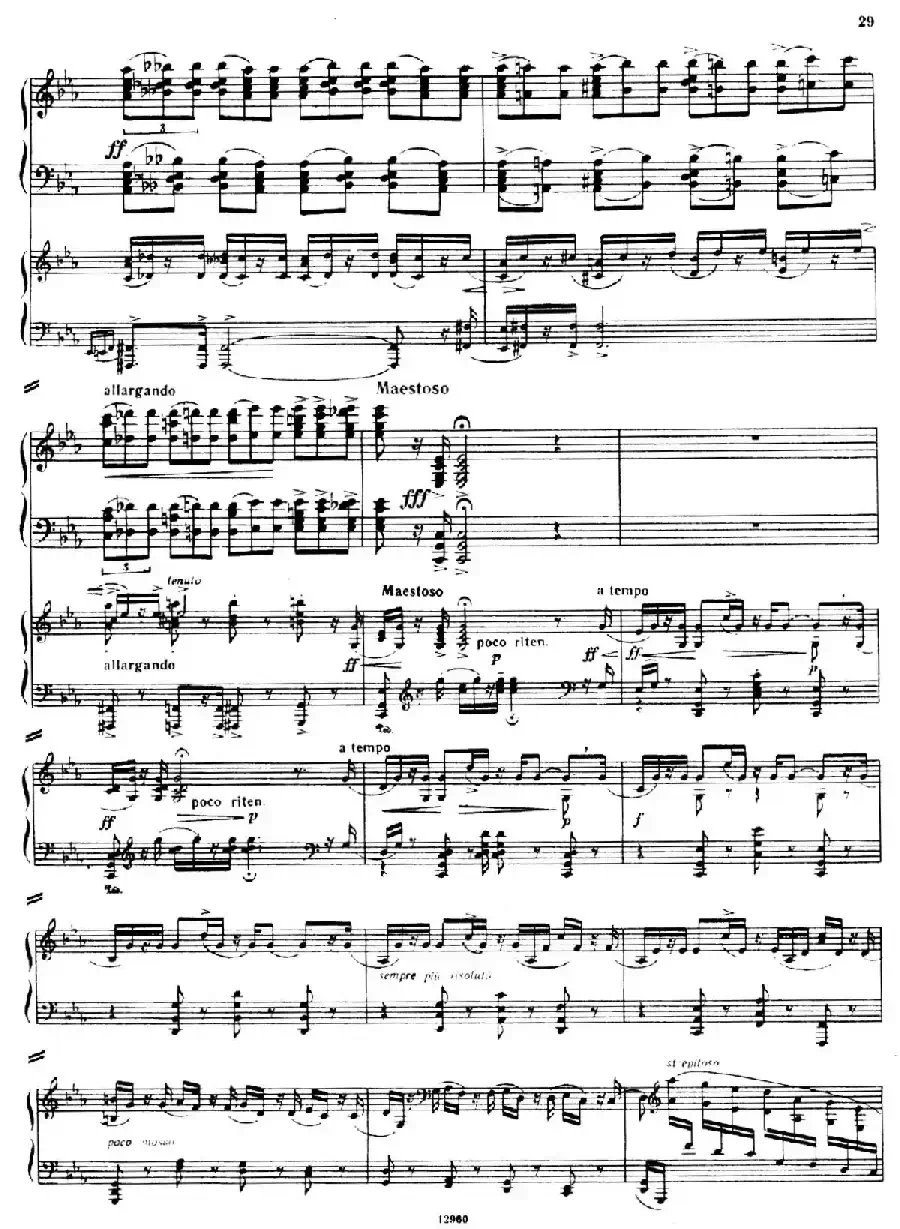 Piano Concerto No.2 in c Minor Op.50(c小调第二钢琴协奏曲·Ⅰ·双钢琴)