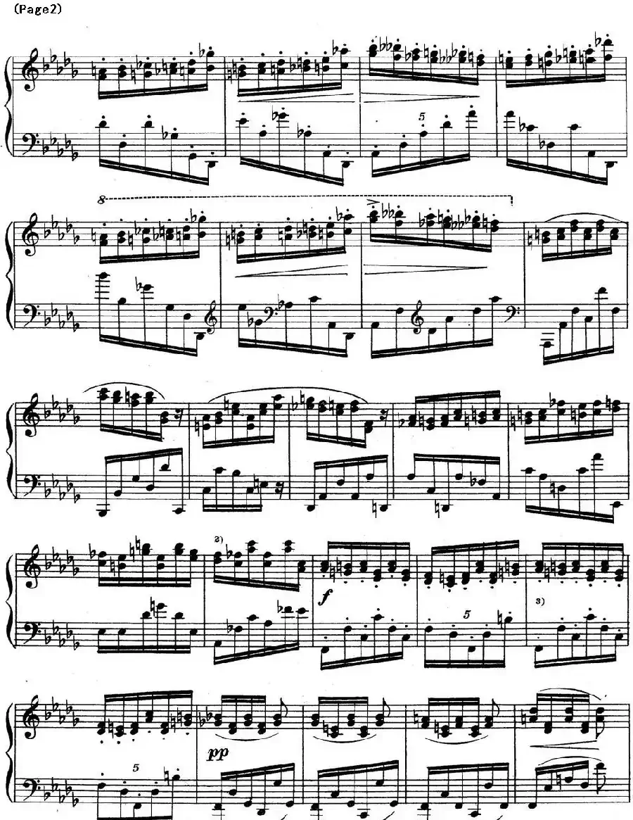 斯克里亚宾12首钢琴练习曲 Op8(No.10 Alexander Scriabin Etudes)