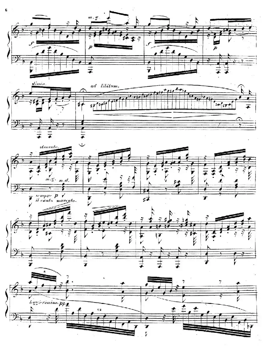 Canzonette Italienne Op.36-5(意大利小歌曲)