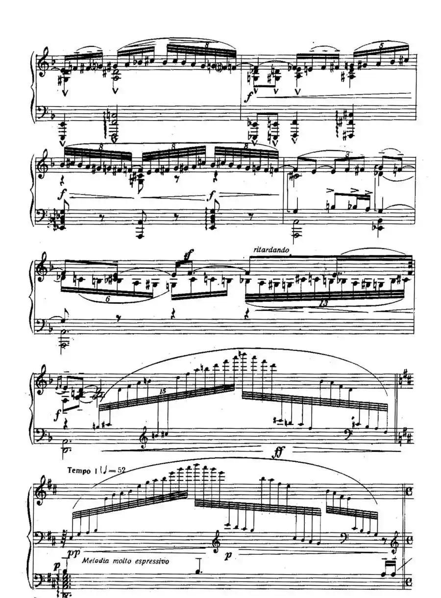 Six Préludes Exotiques Op·17(6首特色前奏曲·2)