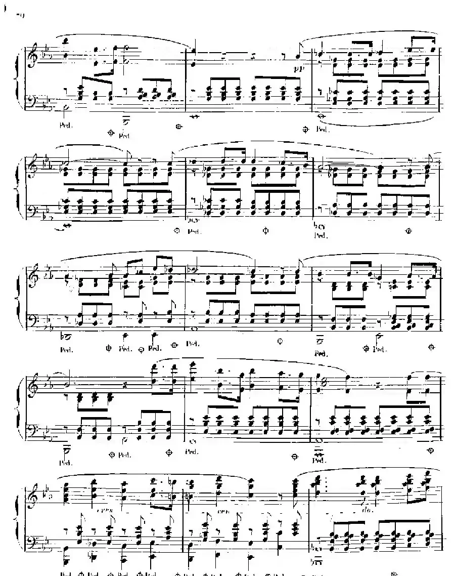 3 Romances Sans Paroles(3首无词浪漫曲·3. 夜晚)