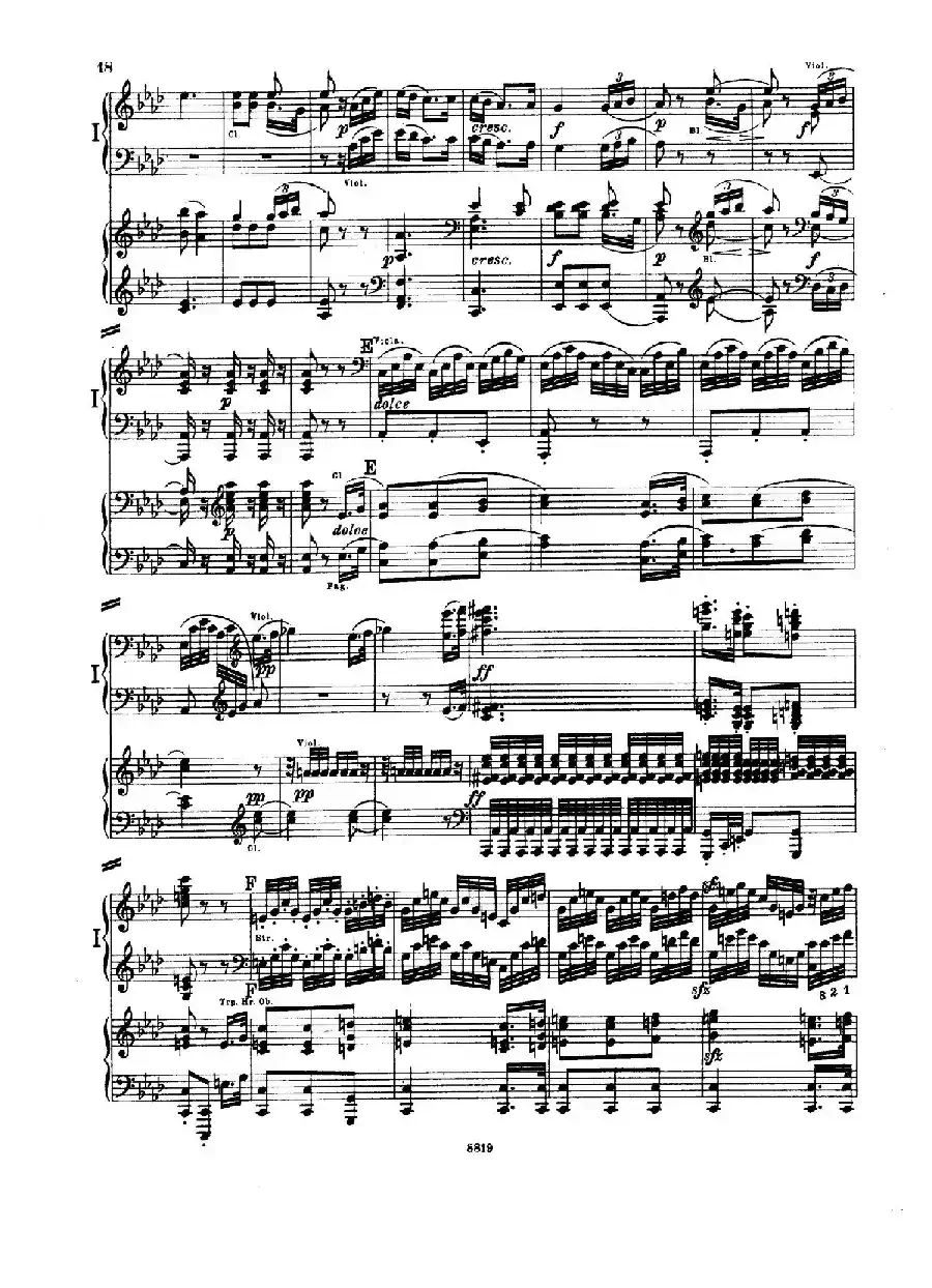 Symphony No.5 in c Minor Op.67(双钢琴版第1——2乐章)