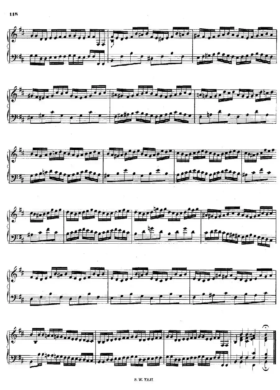 16 Concertos BWV 972-987(十六首为独奏古钢琴而作的协奏曲)(P51——60)