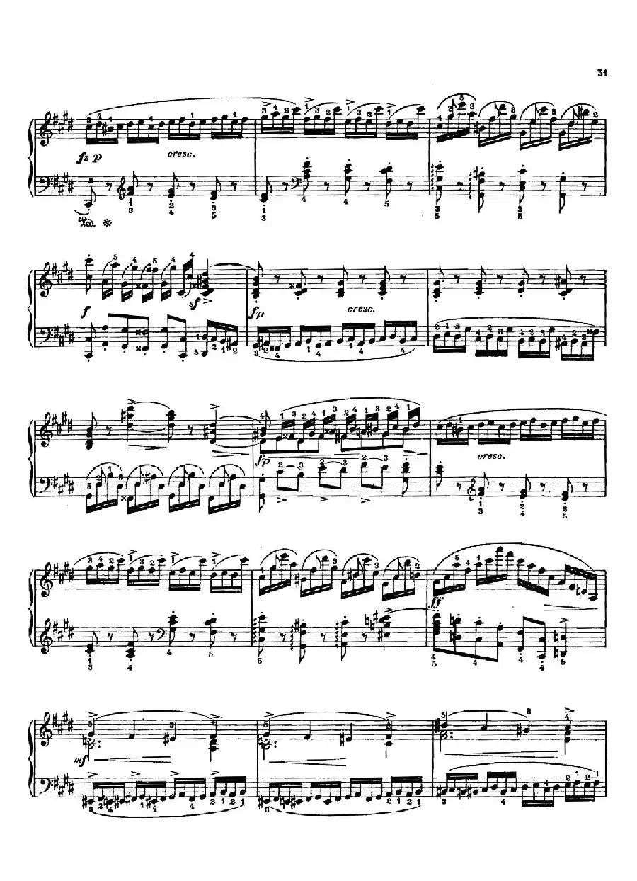 12 Etudes Op.10 柯尔托教学版(12首练习曲·4)