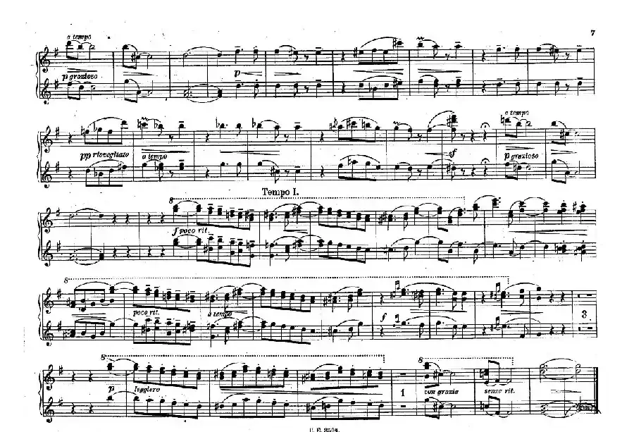 5 Waltzes Op.51-4 Hands(5首圆舞曲-四手联弹)