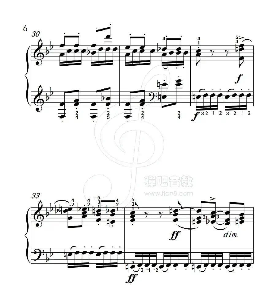 练习曲 52(克拉莫钢琴练习曲60首)