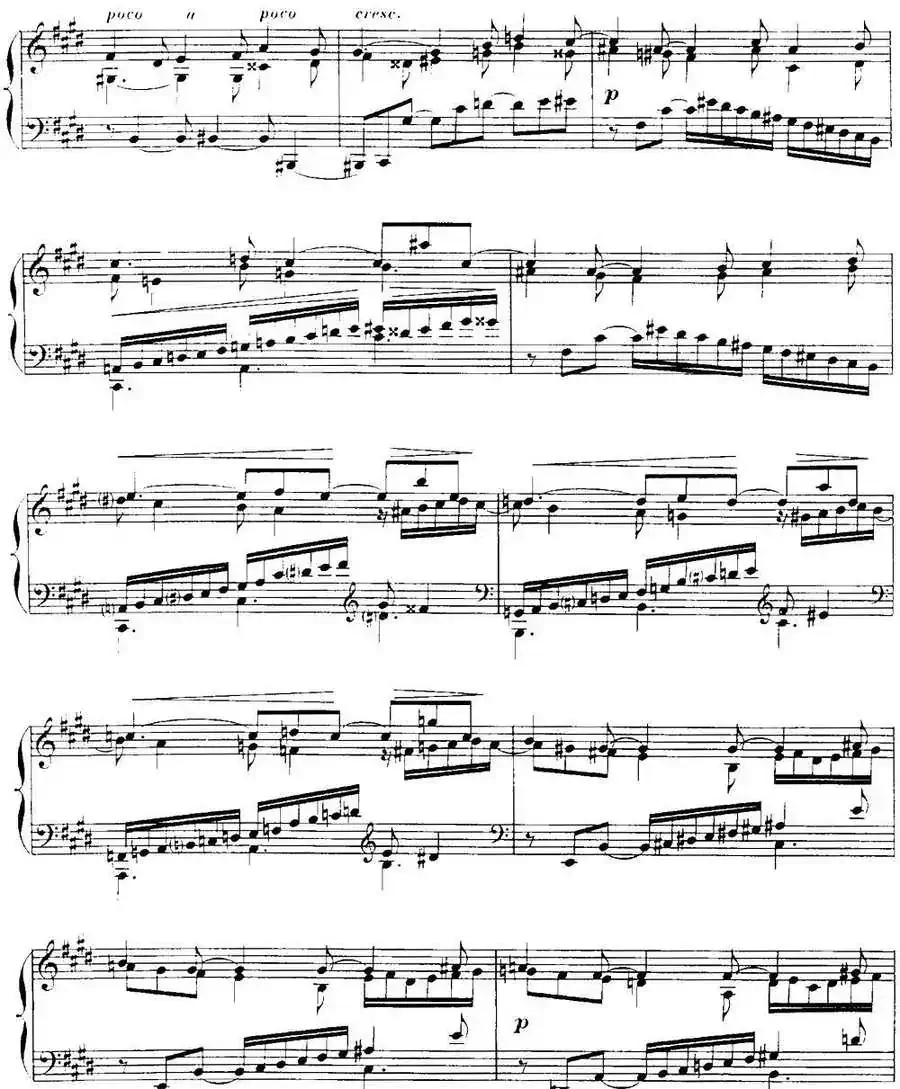 福雷13首船歌:Barcarolle No·8 in D-flat, Op·96