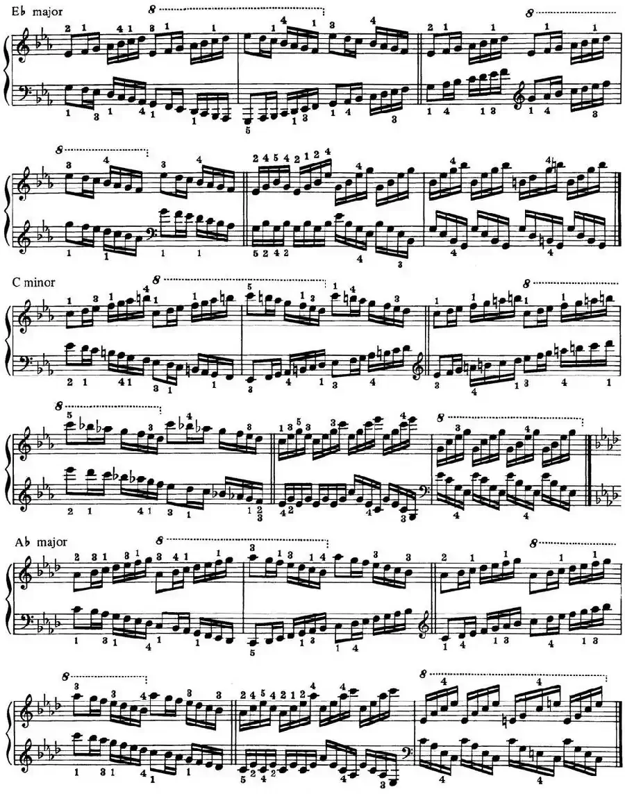 Technical Exercises S.146(李斯特钢琴技巧练习 BOOKⅢ)