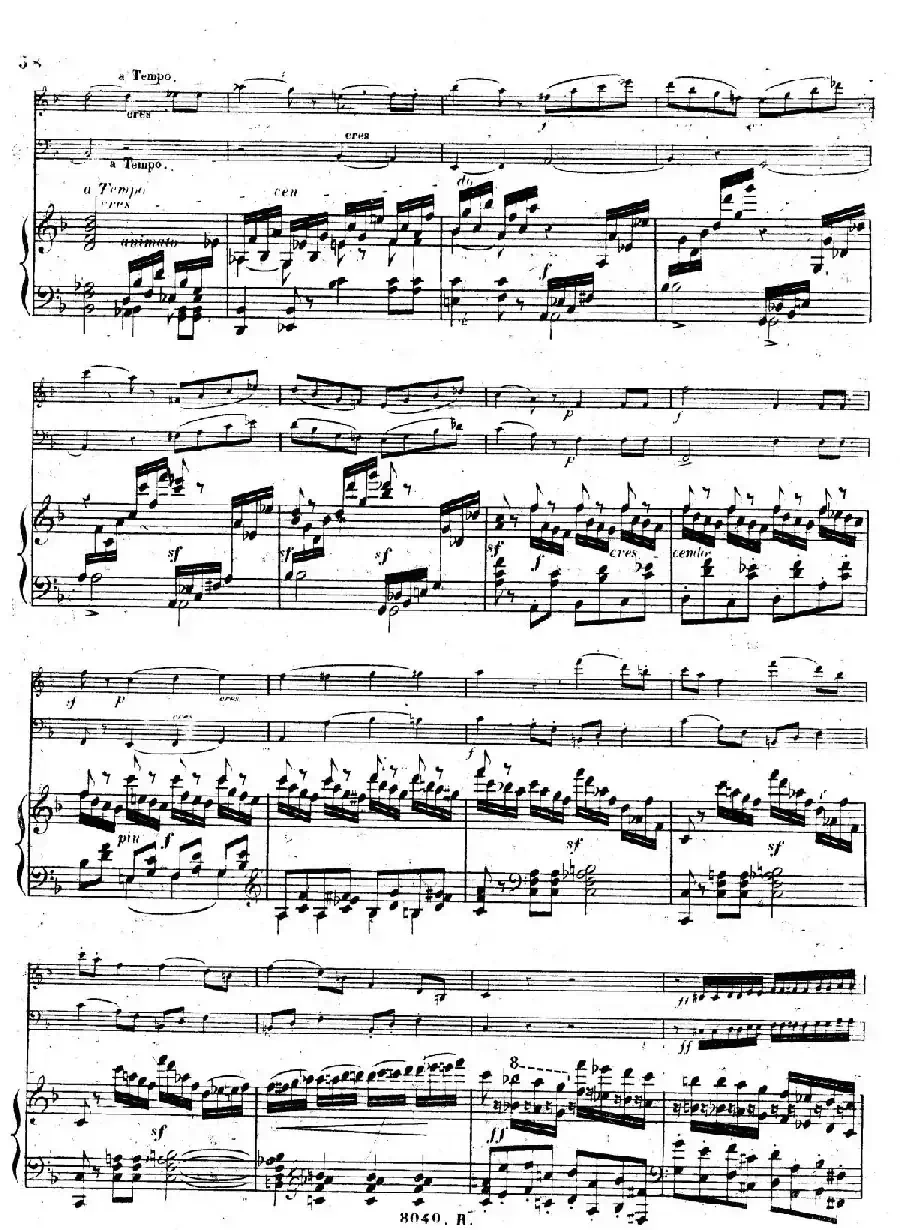Piano Trio No.1 in d Minor Op.49(d小调第一钢琴三重奏·第四乐章)