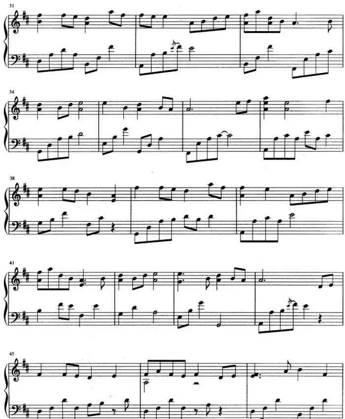 流行歌曲改编的钢琴曲:知道不知道