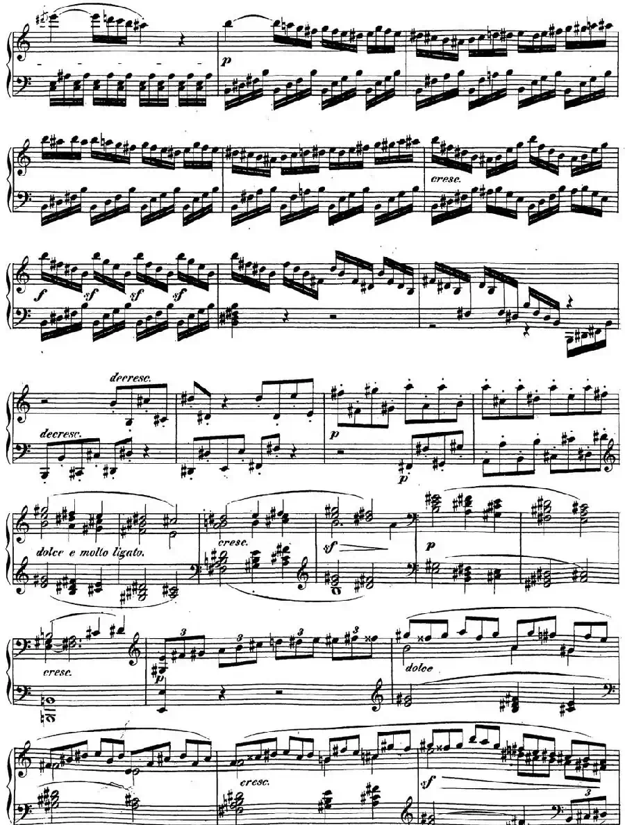 贝多芬钢琴奏鸣曲21 黎明(华尔斯坦) C大调 Op.53 C major