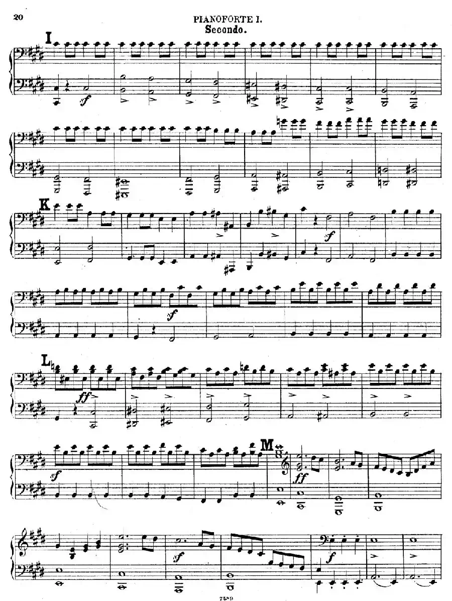 Ein Sommernachtstraum Overture Op.21(仲夏夜之梦序曲·八手联弹版)