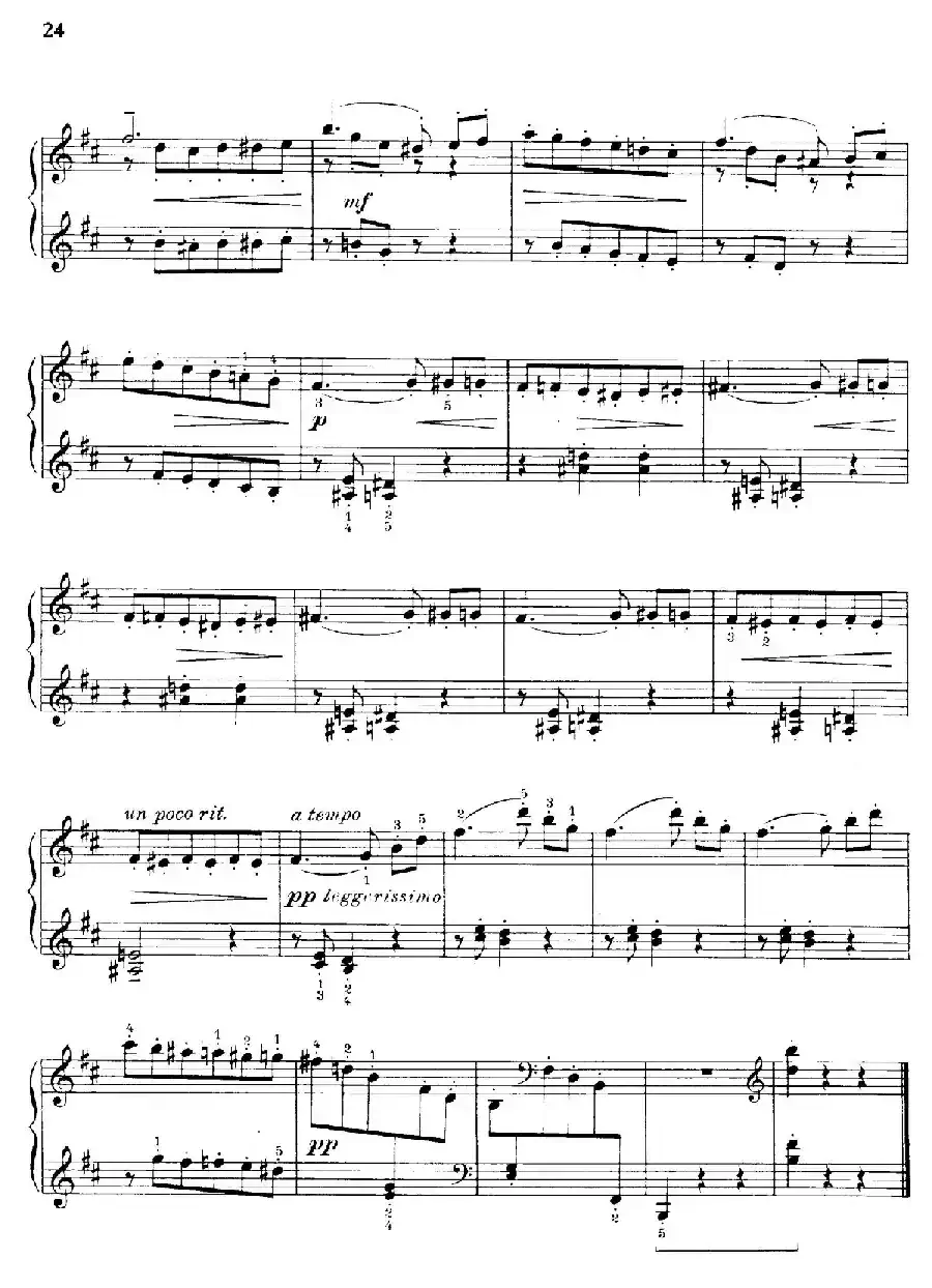 Thirty Pieces For Children Op.27(30首儿童钢琴曲 11—15)