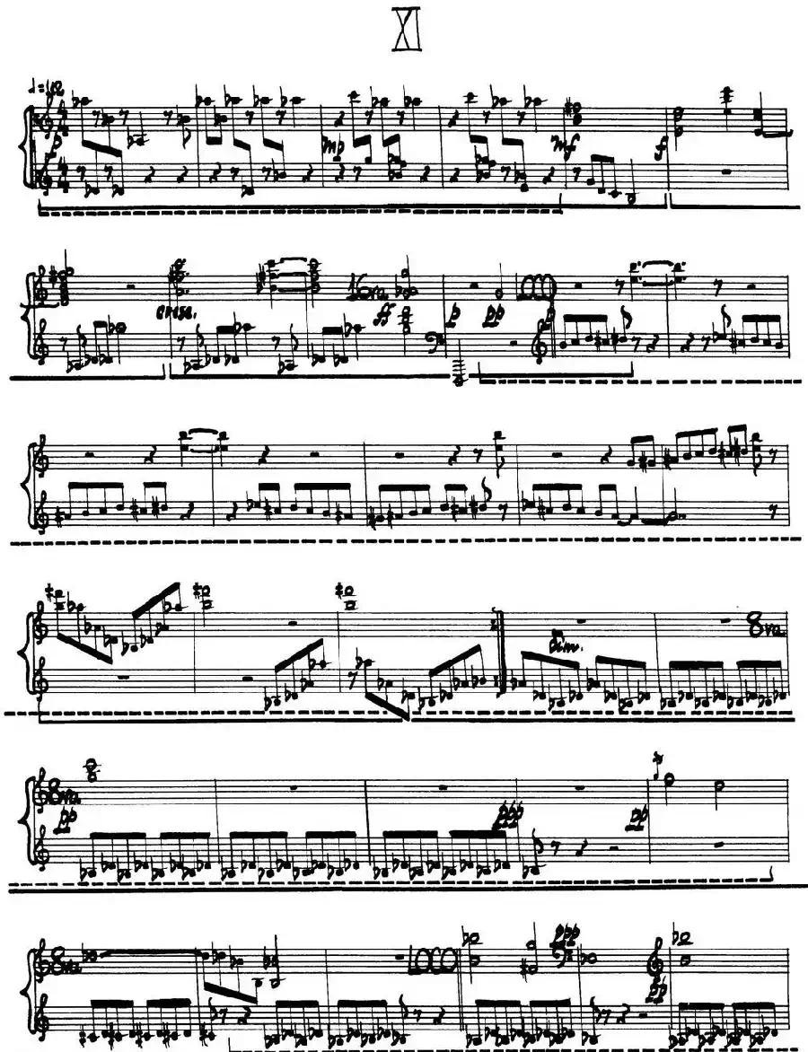 为加料钢琴而作的奏鸣曲与间奏曲(11)