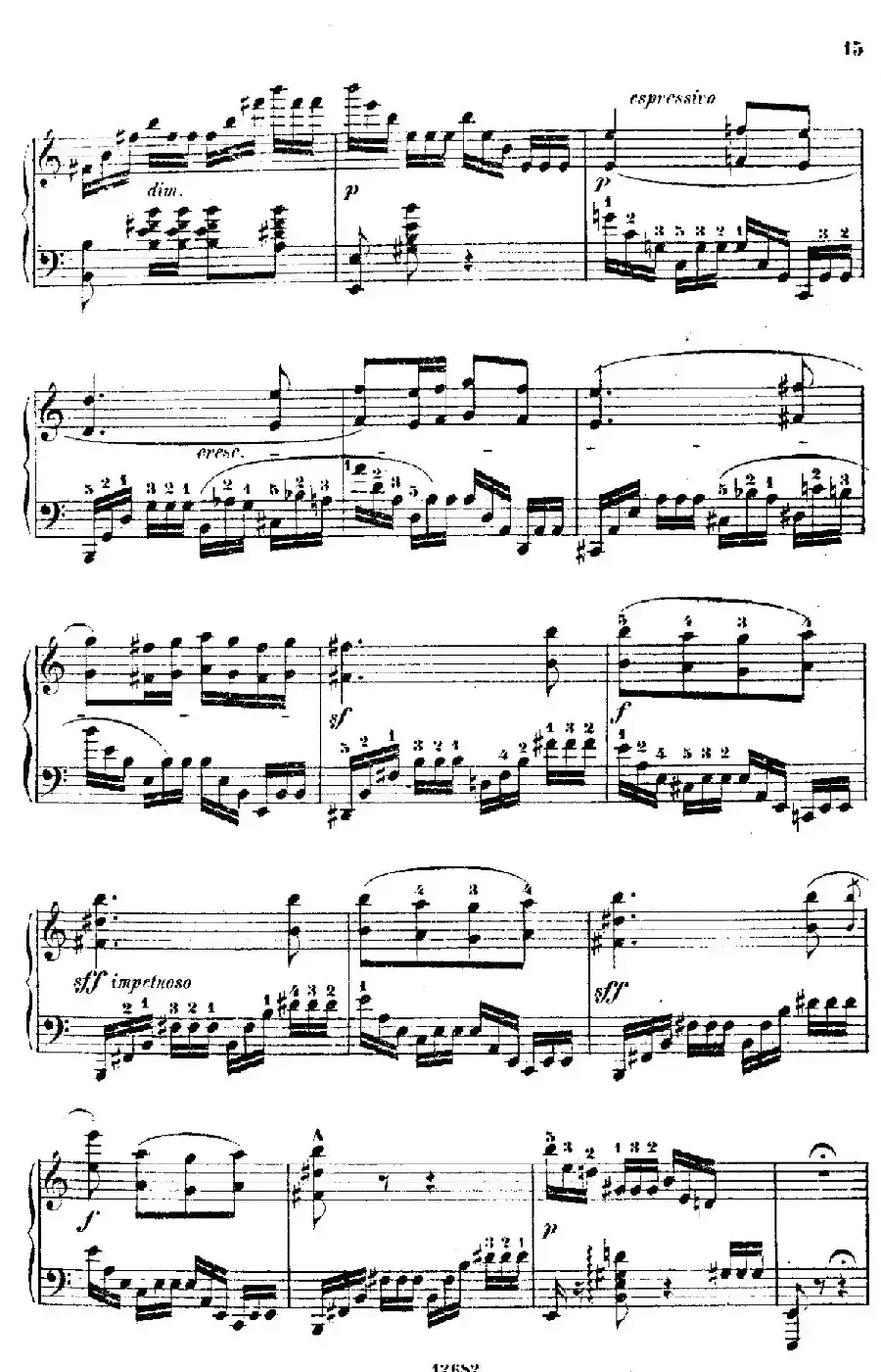Douze Etudes de Salon Op.5(12首沙龙练习曲·3)