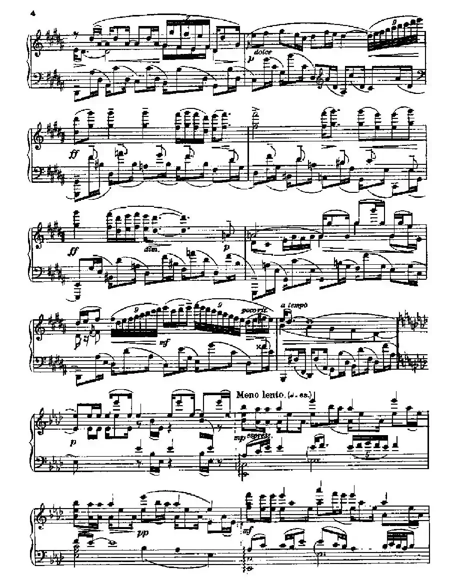 Three Preludes on Gregorian Melodies(三首格里高利圣咏前奏曲 1. 很慢的慢板)