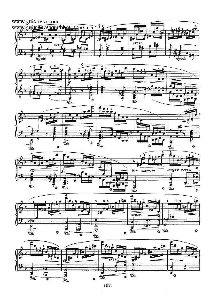 Krakowiak Grand Rondo de Concert Op.14 (克拉科维克音乐会用大回旋曲·钢琴独奏版)