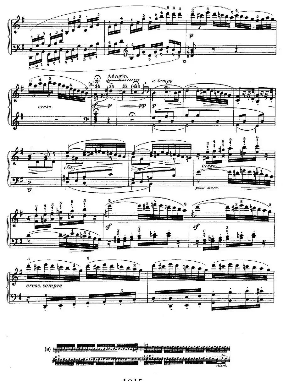 Two Rondos Op.51 No.1(2首回旋曲·2、G大调)