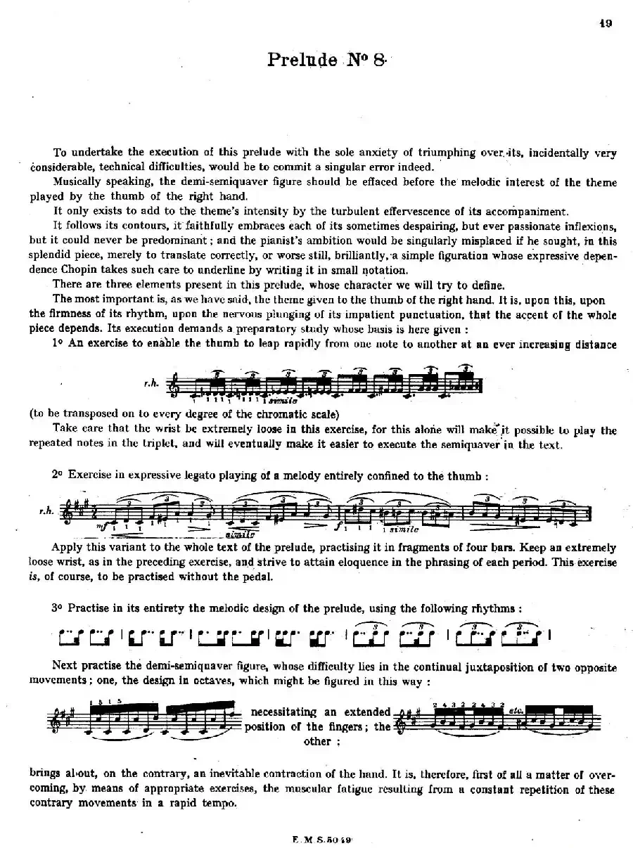 Preludes Op.28(24首前奏曲·8)