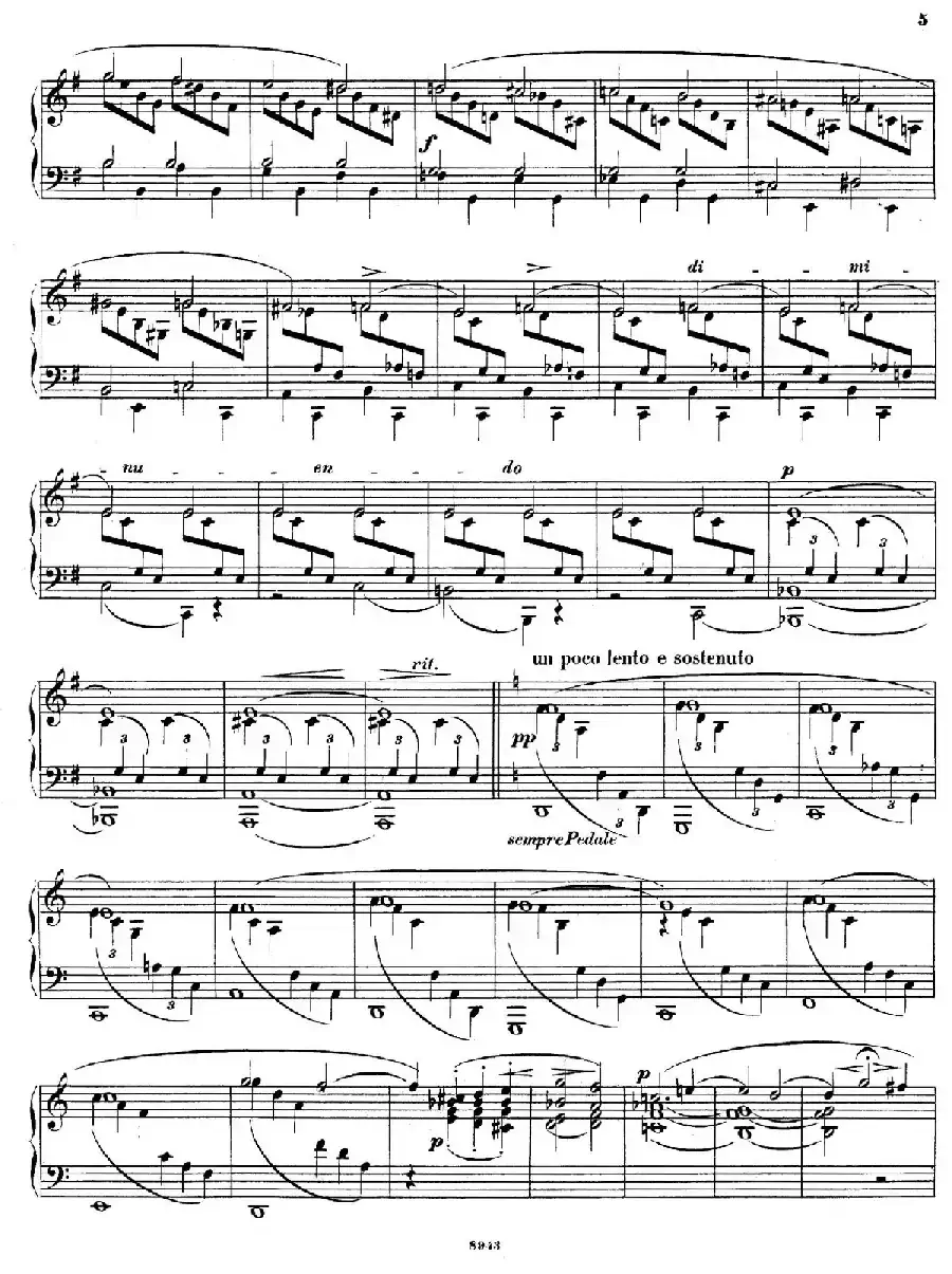 Piano Sonata in e Minor Op.28(e小调钢琴奏鸣曲)