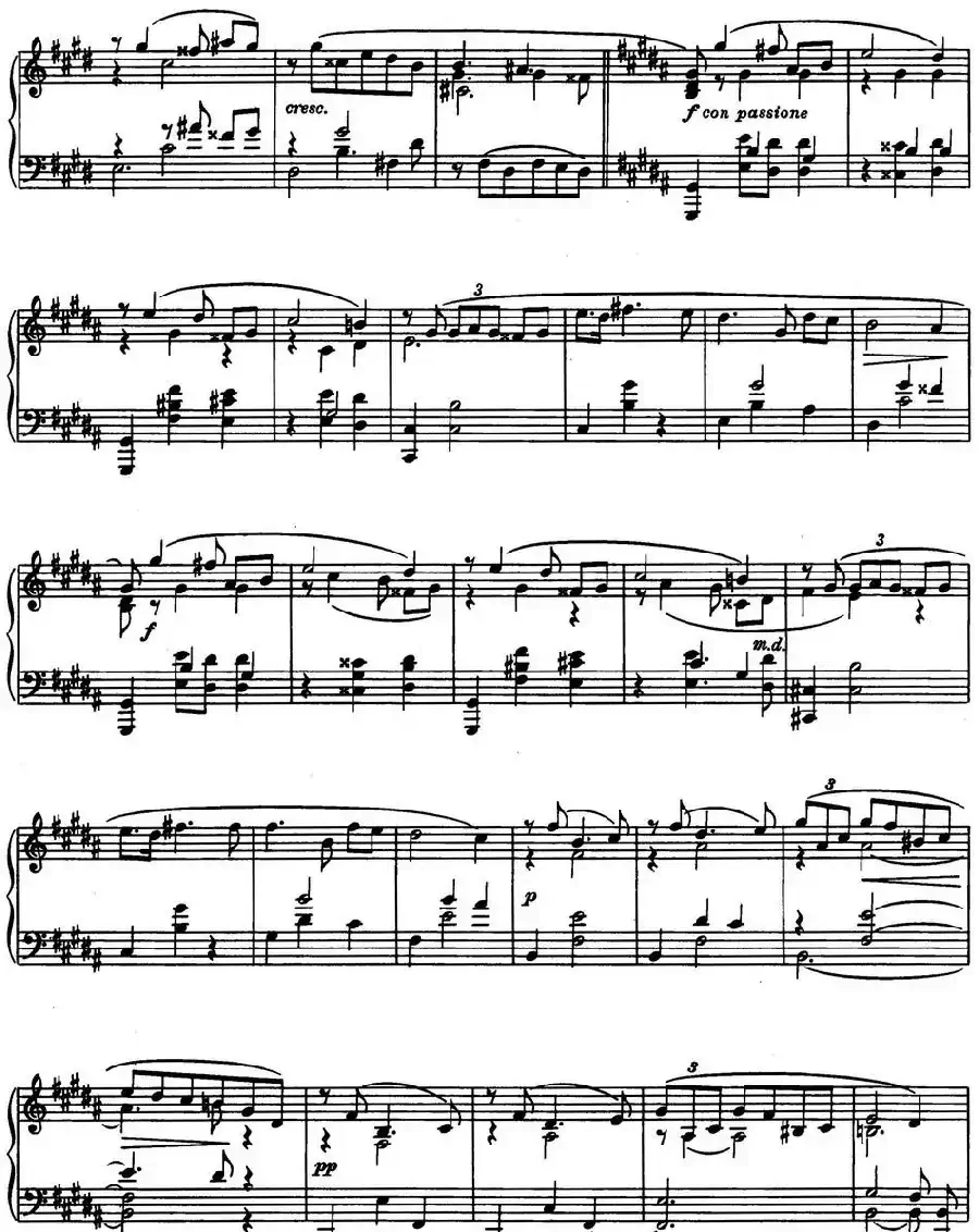 9首玛祖卡舞曲 Op.25(No.4)