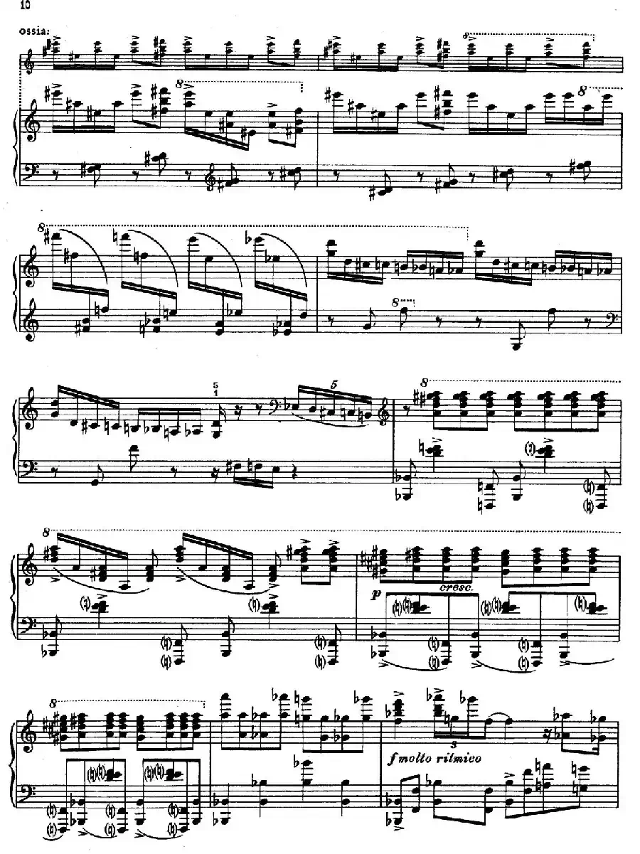 Sabre Dance(马刀舞曲)(索兰改编钢琴独奏版)