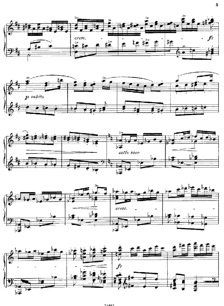 4 Sketches Op.35(4首素描·4)