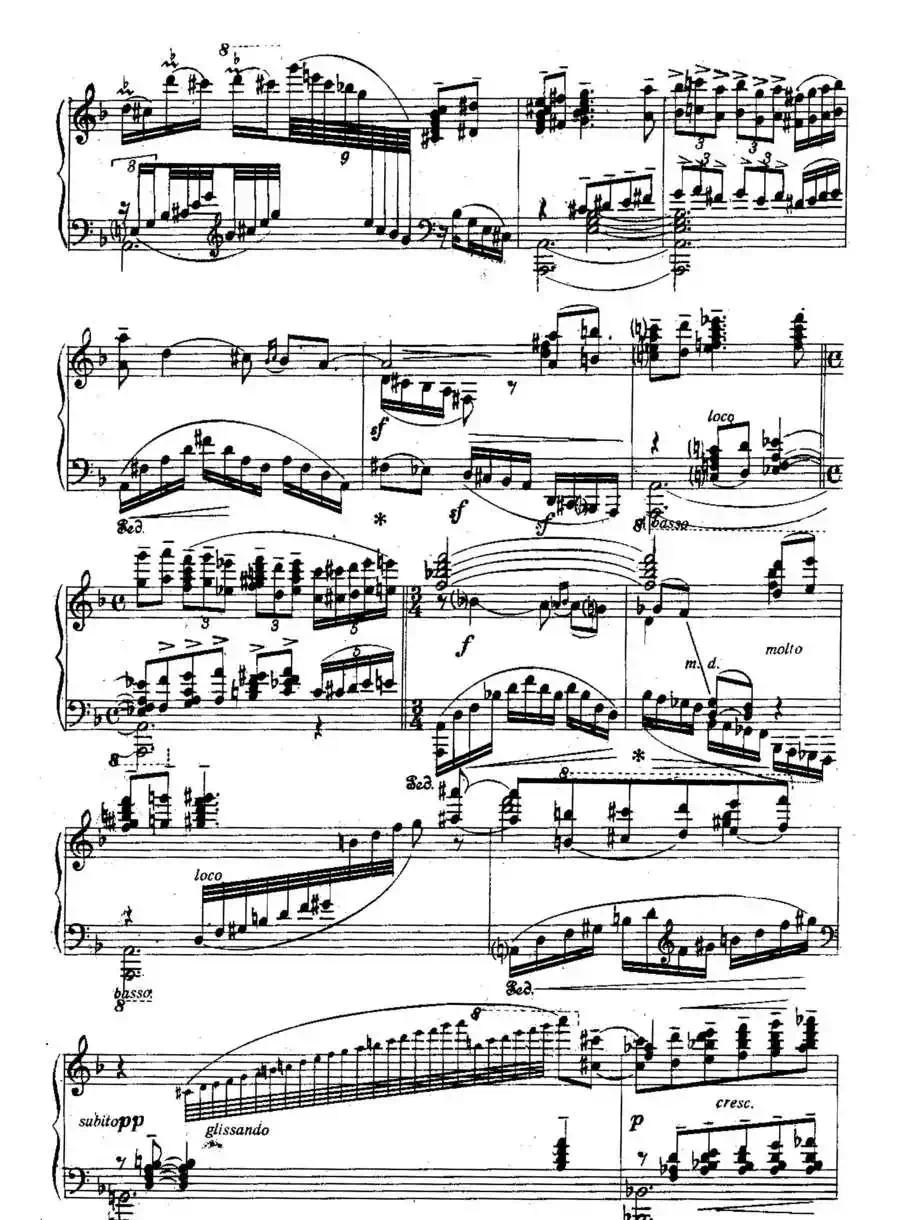 Six Préludes Exotiques Op·17(6首特色前奏曲·2)