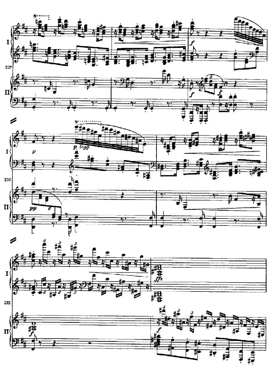 降B大调第二钢琴协奏曲 (P21——30)