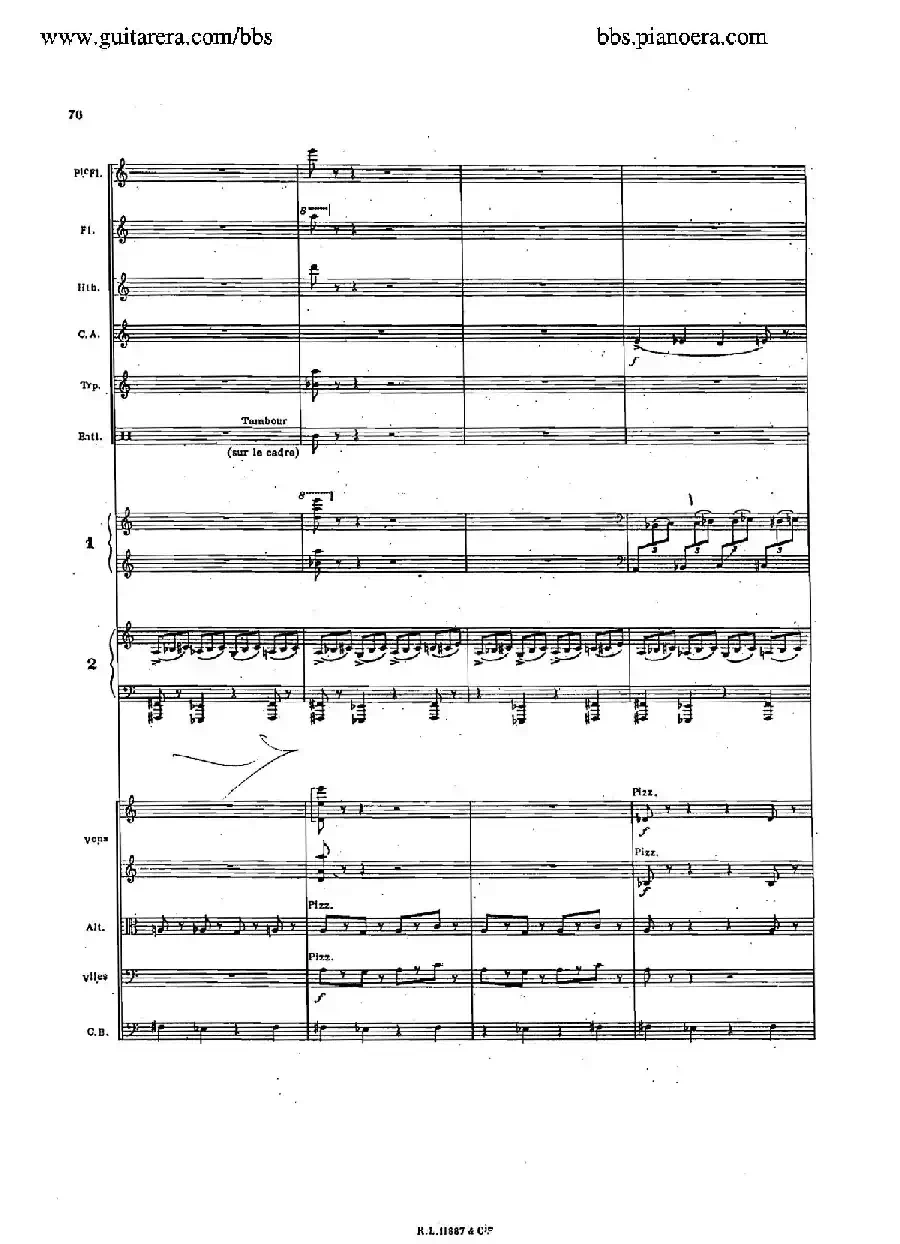 Concerto for 2 Pianos in d Minor(d小调双钢琴协奏曲·总谱)