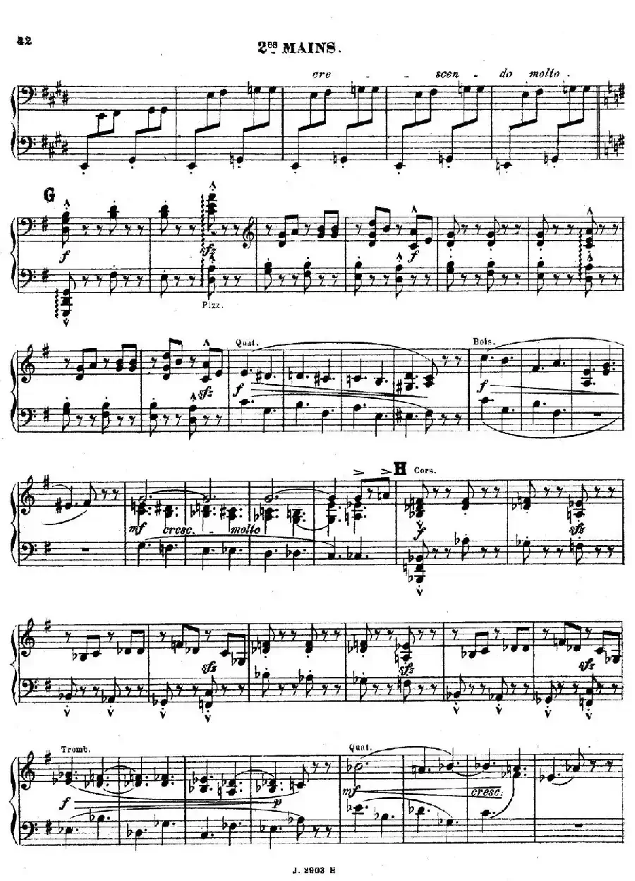 Symphony on a French Mountain Air Op.25(法国山歌交响曲·双钢琴·Ⅲ)