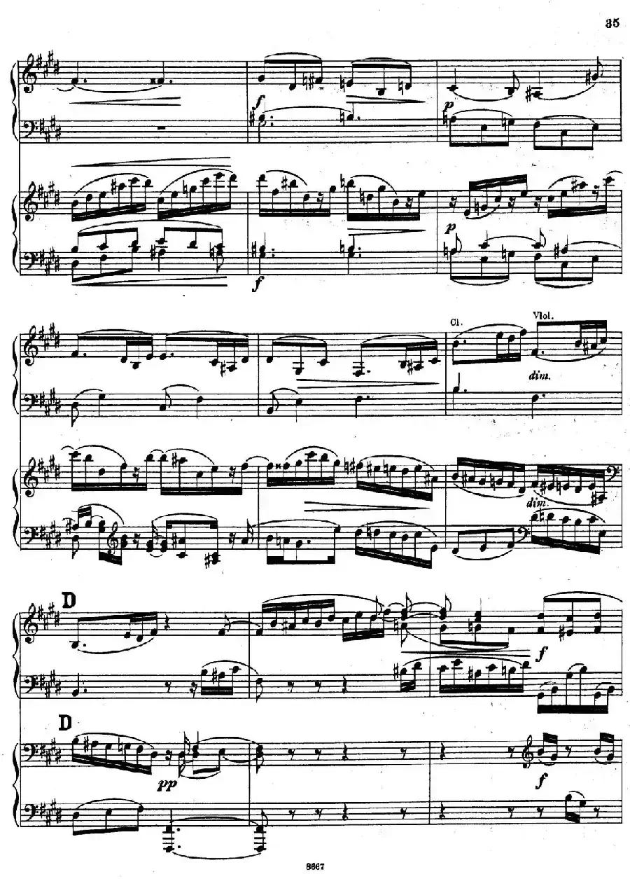 Symphony No.4 in e Minor Op.98(e小调第四交响曲·双钢琴)