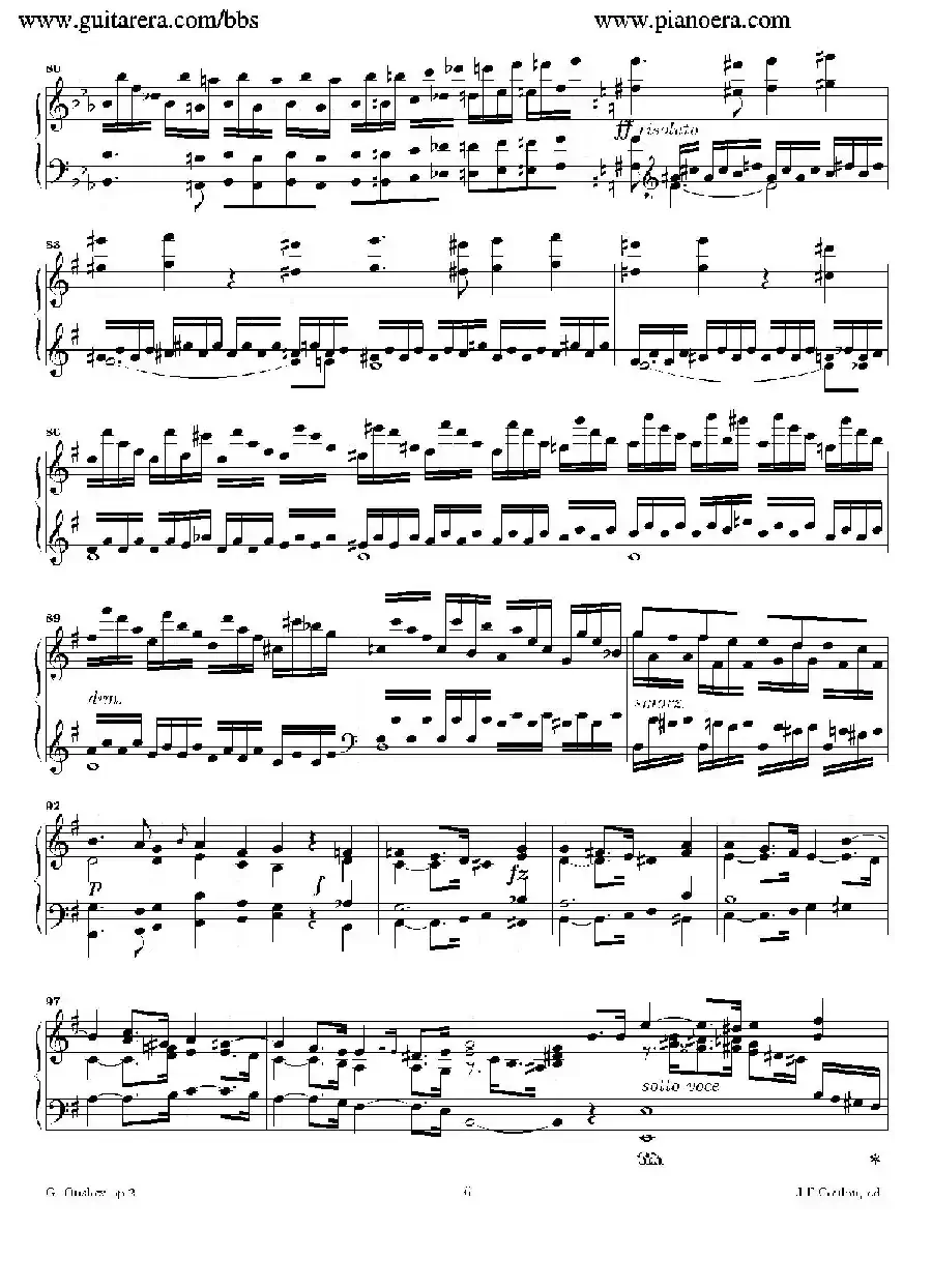 Grande Piano Sonata in c Minor Op.2(c小调华丽钢琴奏鸣曲·第一乐章)