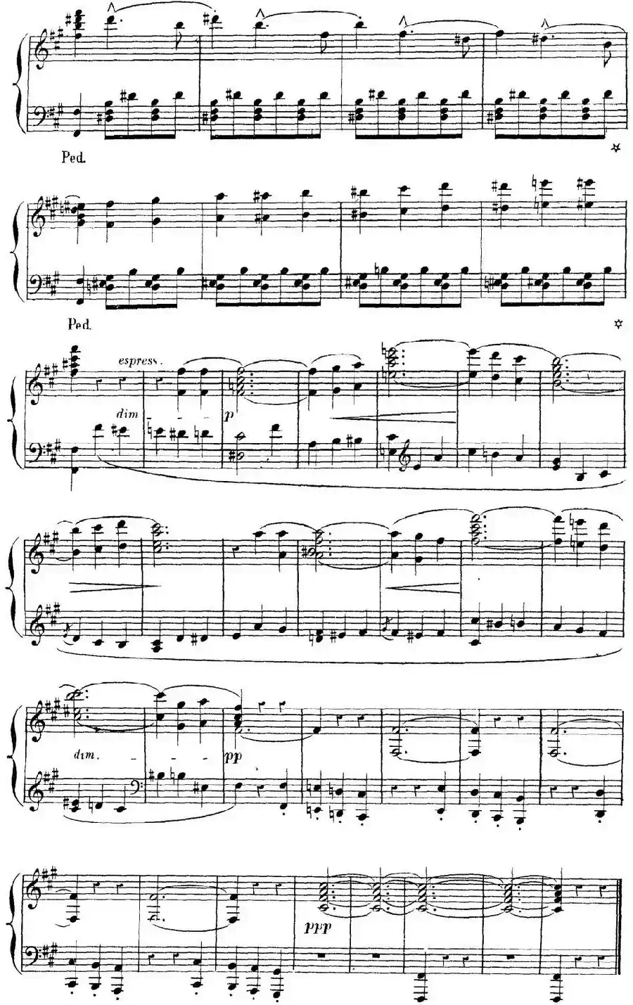 Carmen for Solo Piano(卡门全剧钢琴独奏版)(No.8)