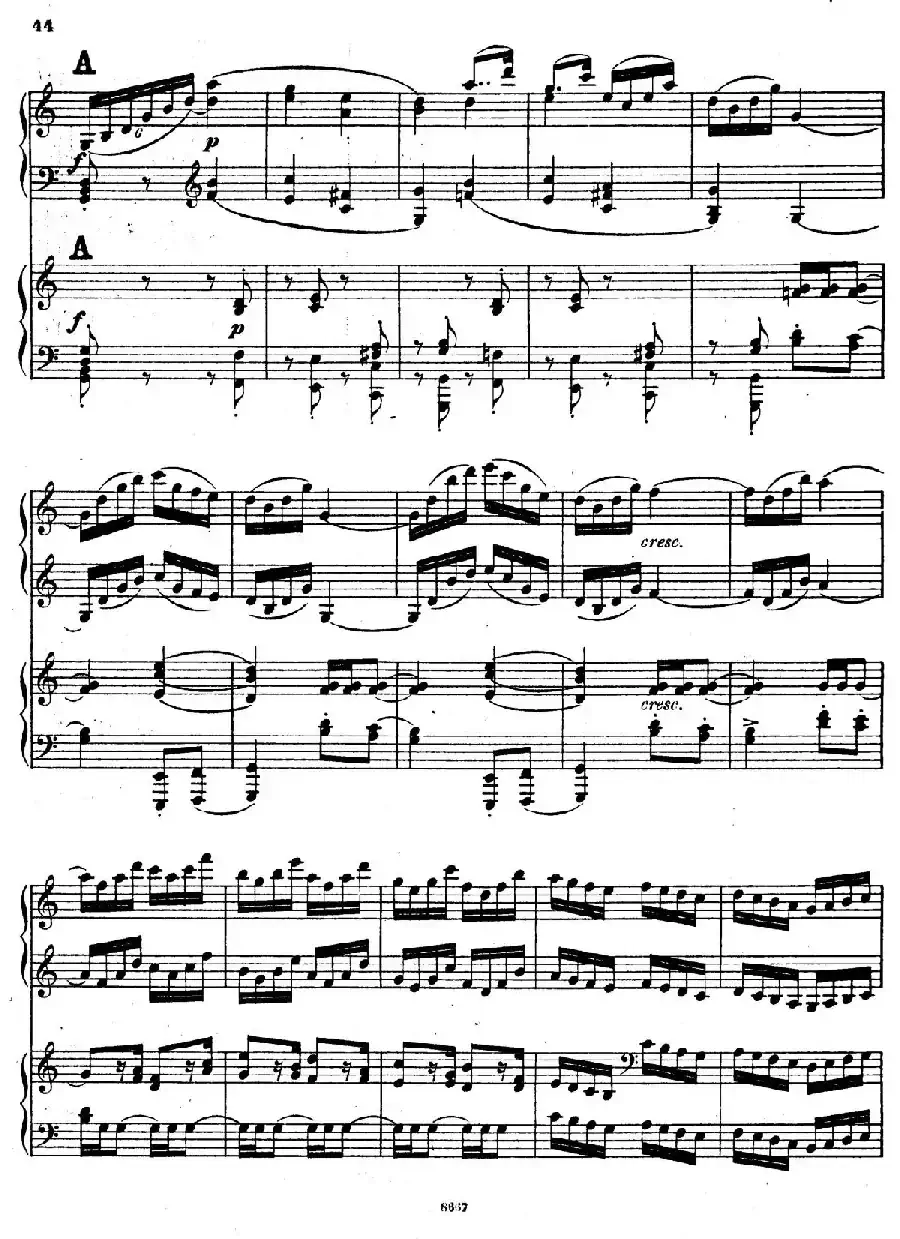 Symphony No.4 in e Minor Op.98(e小调第四交响曲·双钢琴)