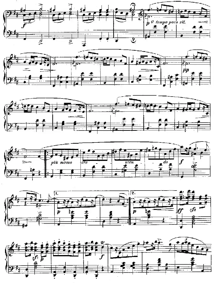 Five Polish National Dance Op.3(5首波兰民族舞曲 No.3)