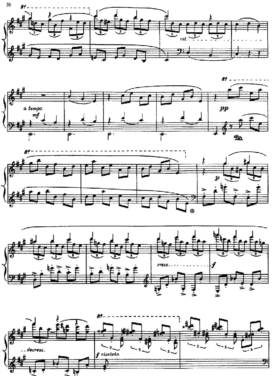 5首卡斯蒂利亚奏鸣曲(Ⅴ Sonata en La)