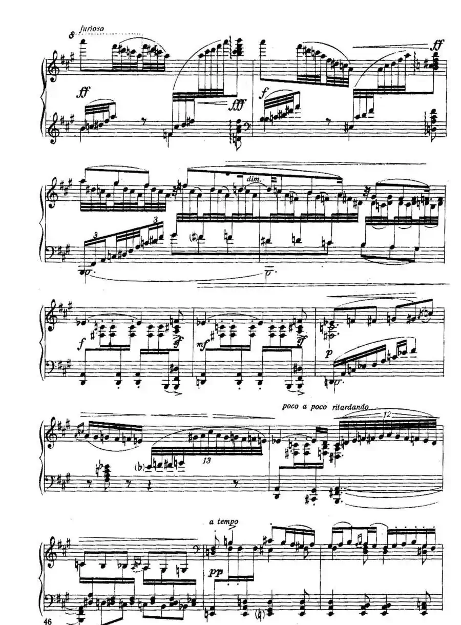 Six Préludes Exotiques Op·17(6首特色前奏曲·3)