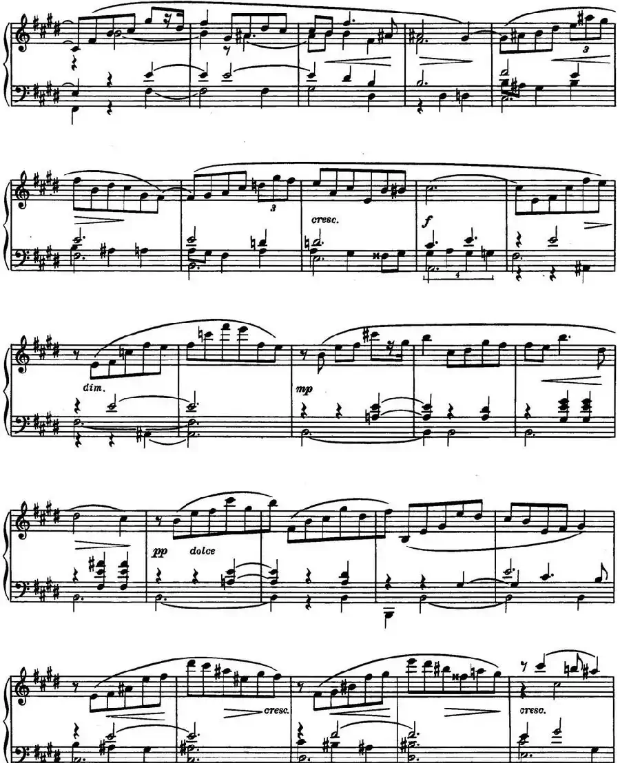 9首玛祖卡舞曲 Op.25(No.4)