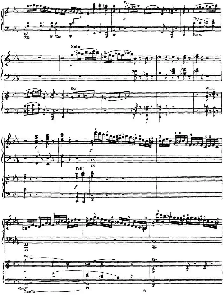 二十八部钢琴协奏曲 No.22(P1-15)
