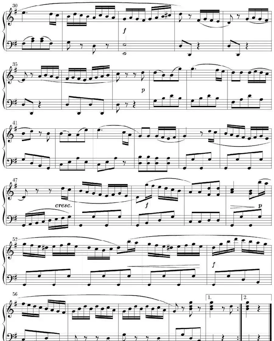 6 Sonatinas Op.36(6首钢琴小奏鸣曲-2)